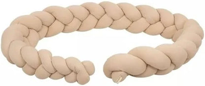 Trenza protector de cuna Texture Lino - Bimbidreams