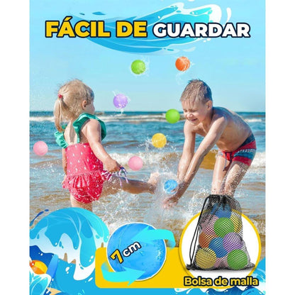 Globos agua reutilizables opacos - Soppycid