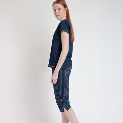 Pijama Manga Corta y pirata Loading Energy  - Admas