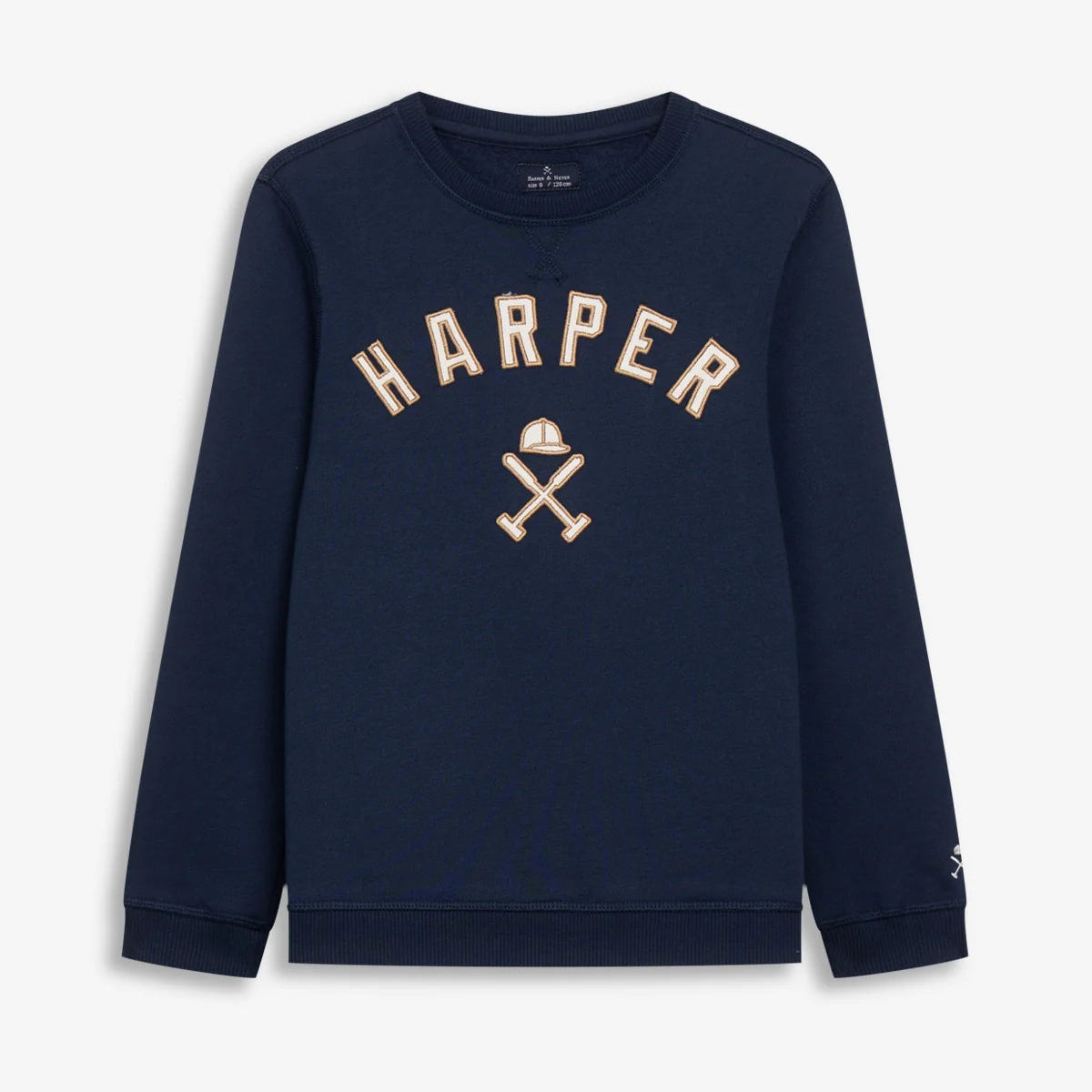Sudadera New England Kids Navy Blue - Harper & Neyer