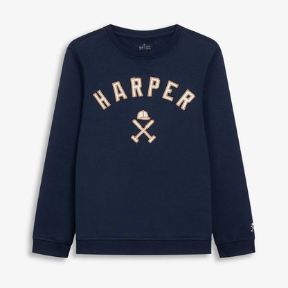 Sudadera New England Kids Navy Blue - Harper & Neyer