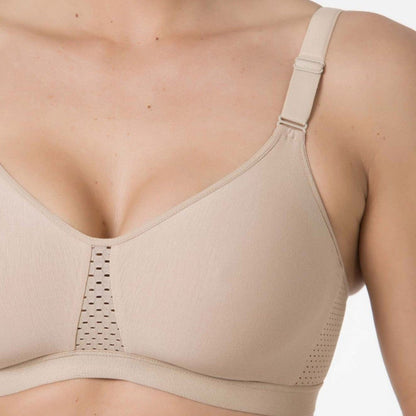 Sujetador sin aros hipoalergénico algodón - Selmark