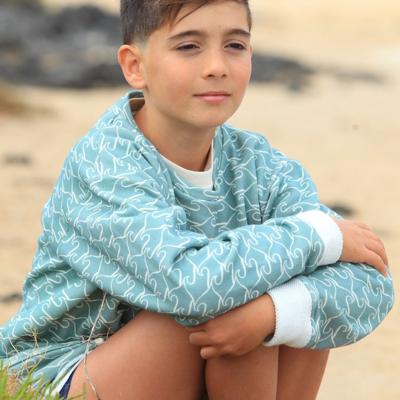Sweater Wave - Pequeño Palmero