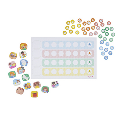 Magna Rewards Star Chart - Tiger Tribe