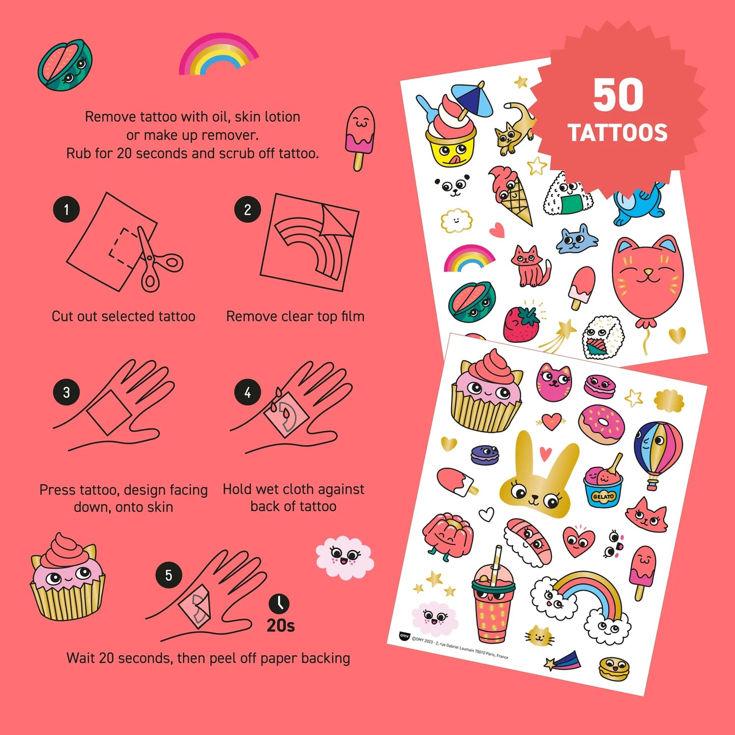 Tattoos Kawai - Omy