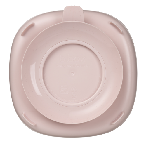 Plato 2 en 1 con ventosa y compatimentos extraíbles Blush - B.Box