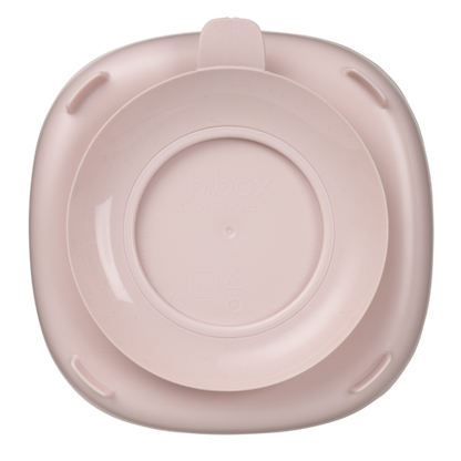 Plato 2 en 1 con ventosa y compatimentos extraíbles Blush - B.Box