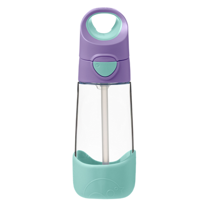 Botella tritán con pajita 450ml Lilac Pop - B.Box