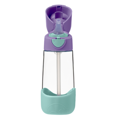 Botella tritán con pajita 450ml Lilac Pop - B.Box