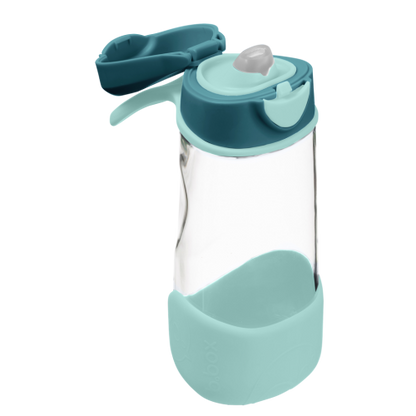 Botella tritán con boquilla y asa 450ml Emerald Forest - B.Box