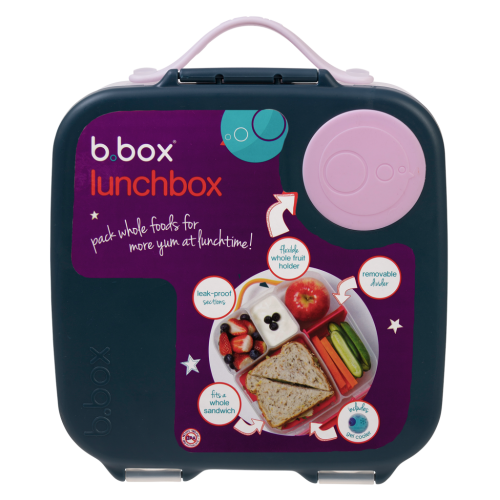 Caja Lunchbox con gel refrigerante Indigo Rose - B.Box