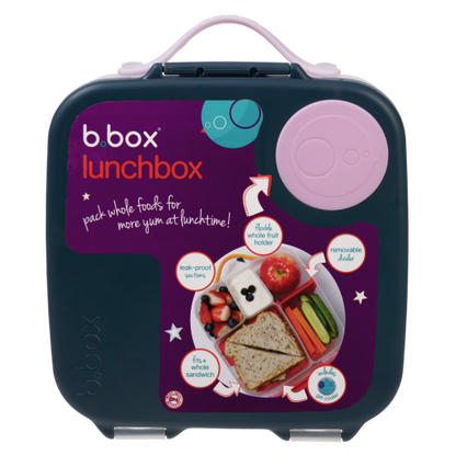 Caja Lunchbox con gel refrigerante Indigo Rose - B.Box