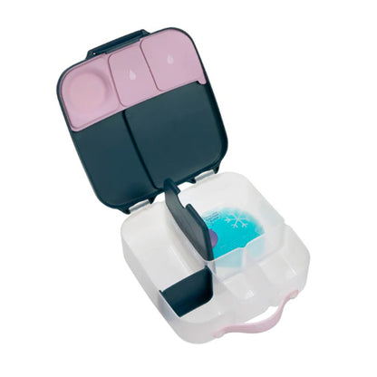 Caja Lunchbox con gel refrigerante Indigo Rose - B.Box