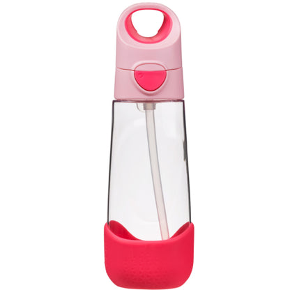 Botella tritán con pajita 600ml Flamingo Fizz - B.Box