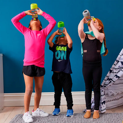 Botella tritán con boquilla y asa 450ml Emerald Forest - B.Box