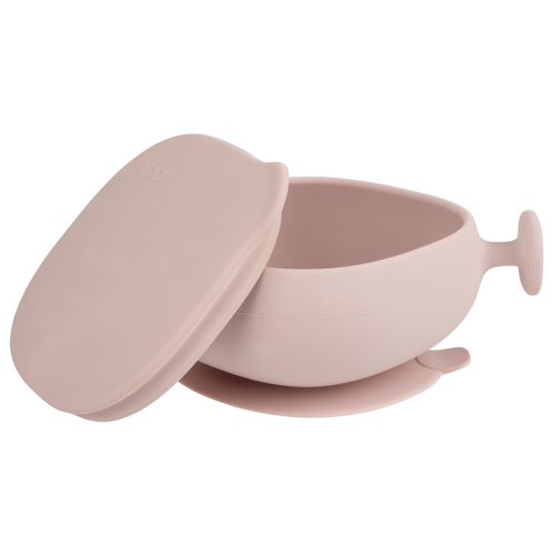 Cuenco de silicona con tapa Blush - B.Box