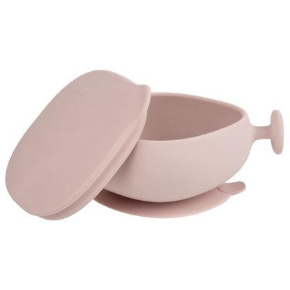 Cuenco de silicona con tapa Blush - B.Box