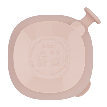 Cuenco de silicona con tapa Blush - B.Box