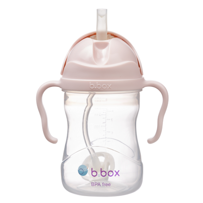 Taza con pajita flexible Blush - B.Box