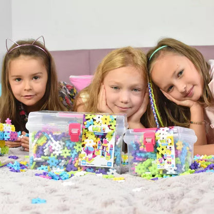 Bloques Meli basic pastel travel box 500 piezas