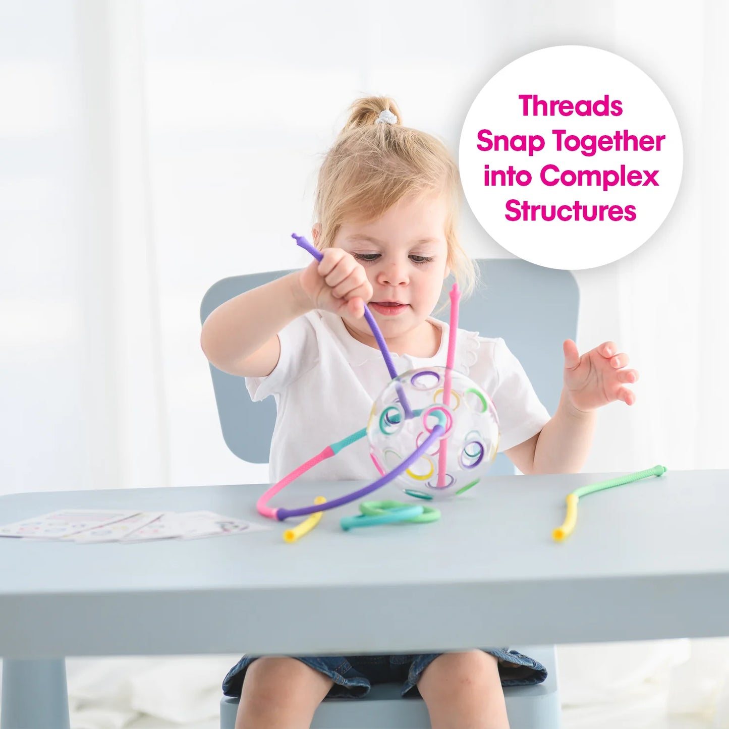 Tubos flexibles y pelota - Edushape