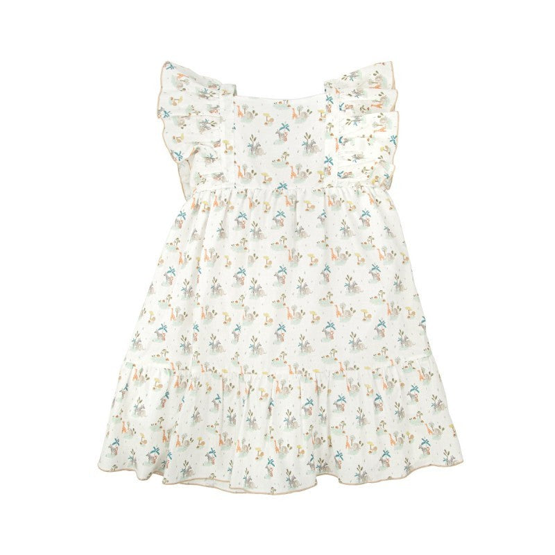 Vestido volantes Descubrimiento - Babidu