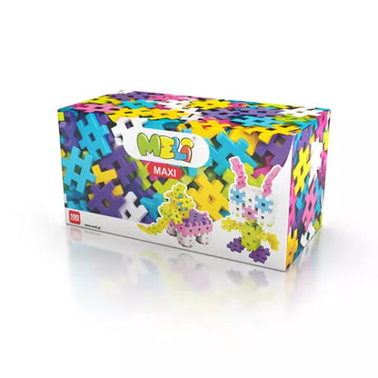 Bloques Meli maxi pastel 100 piezas