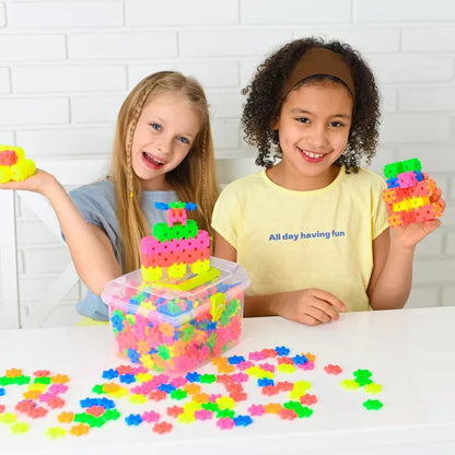 Bloques Meli basic Neón travel box 250 piezas