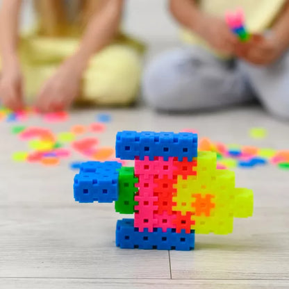 Bloques Meli basic Neón travel box 250 piezas