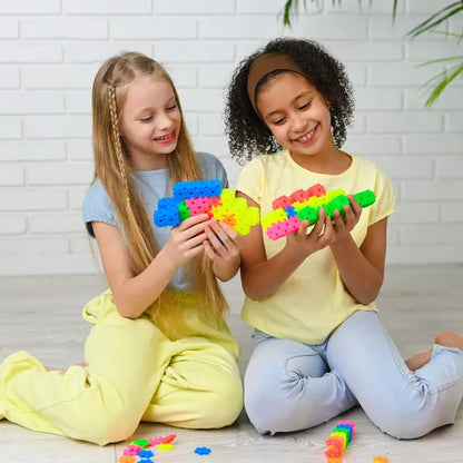 Bloques Meli basic Neón travel box 250 piezas