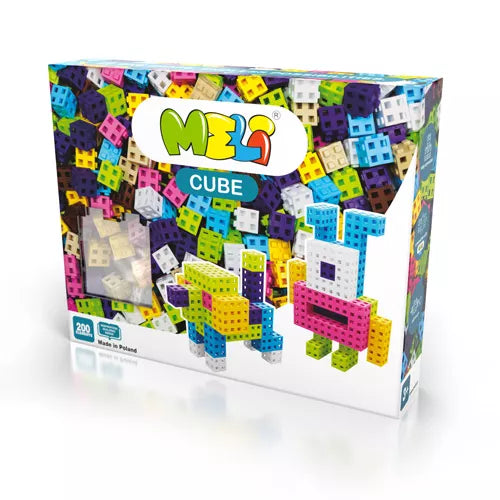 Bloques Meli Cube basic 200 pastel