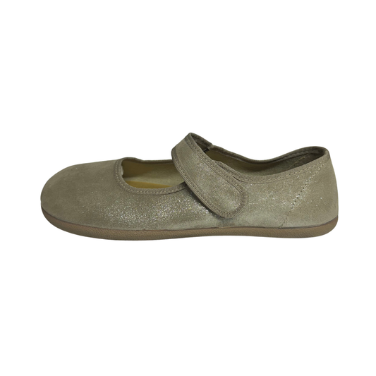 Merceditas adulto con velcro barefoot XL022 Taupe - Batilas