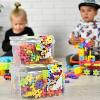 Bloques Meli maxi travel box 110 piezas