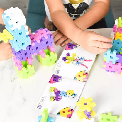 Bloques Meli maxi travel box pastel 110 piezas