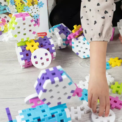 Bloques Meli maxi constructor pastel 70 piezas