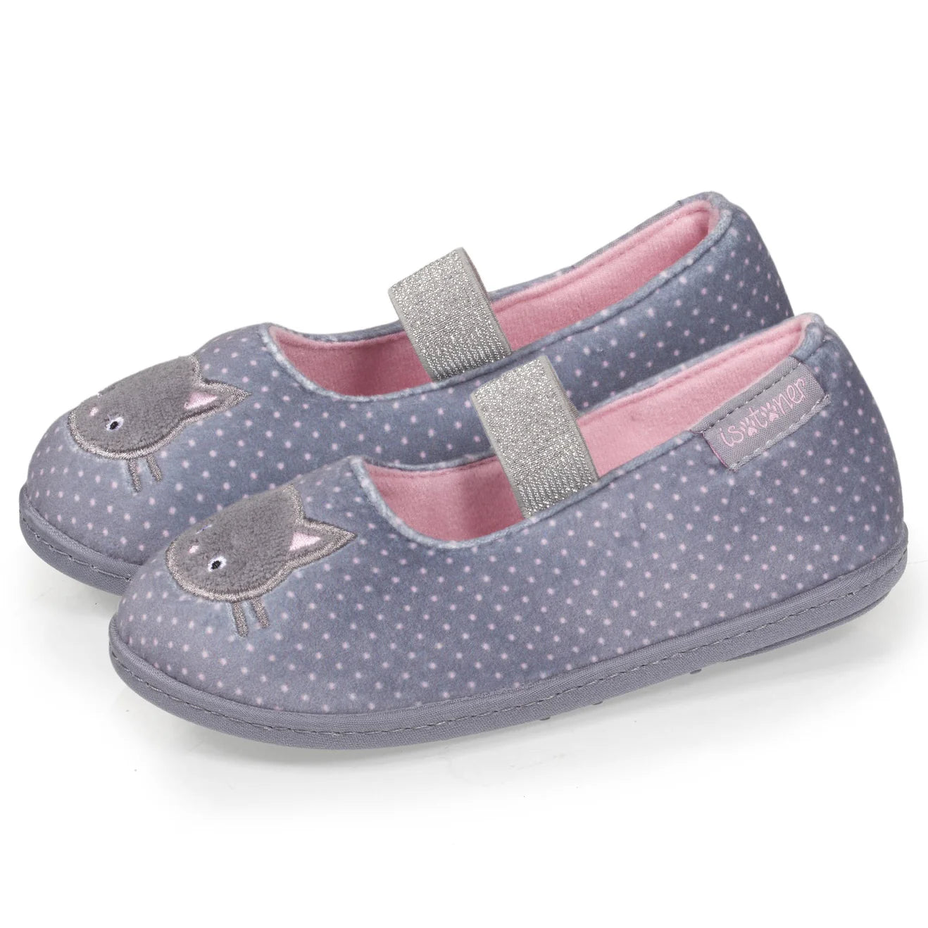 Zapatillas bailarinas niña gato Isotoner