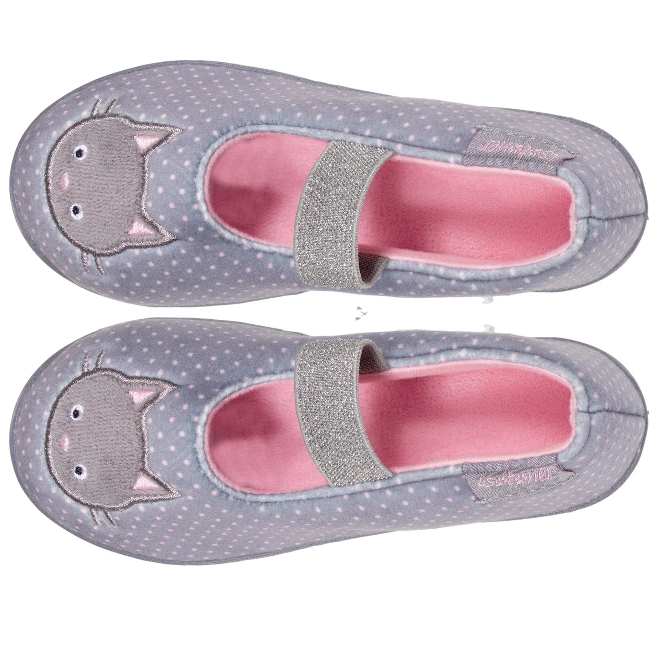 Zapatillas bailarinas niña gato Isotoner