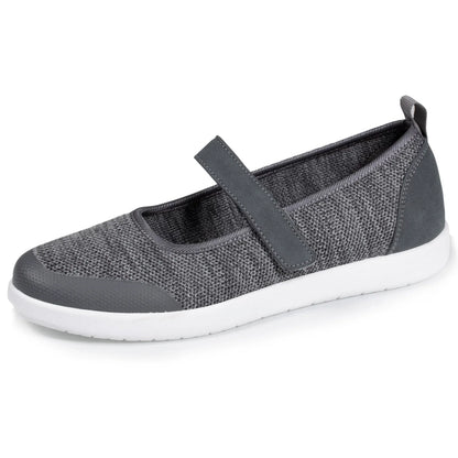 Bailarinas slip-on Mujer Gris