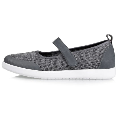 Bailarinas slip-on Mujer Gris